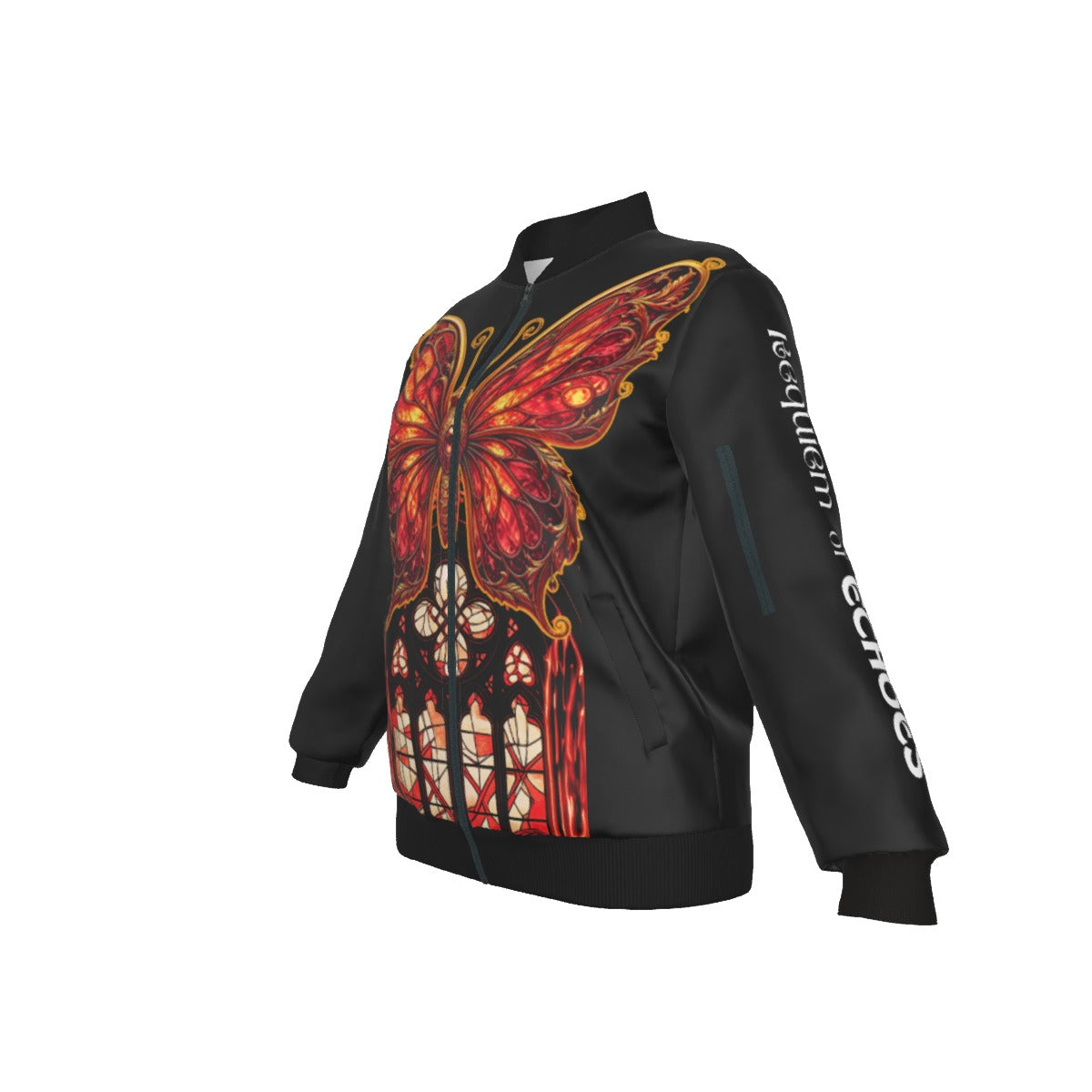 Stained Glass Butterfly Jacket of The Forge